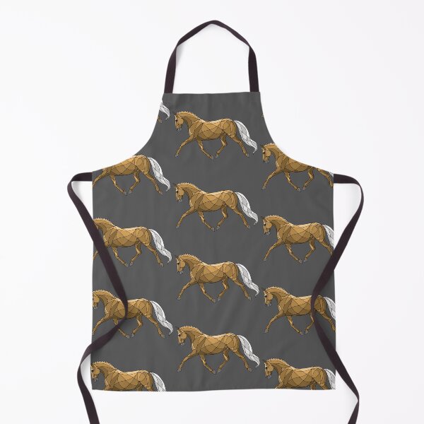 Item preview, Abstract Trotting Palomino Dressage Horse designed and sold by DappledMoon.