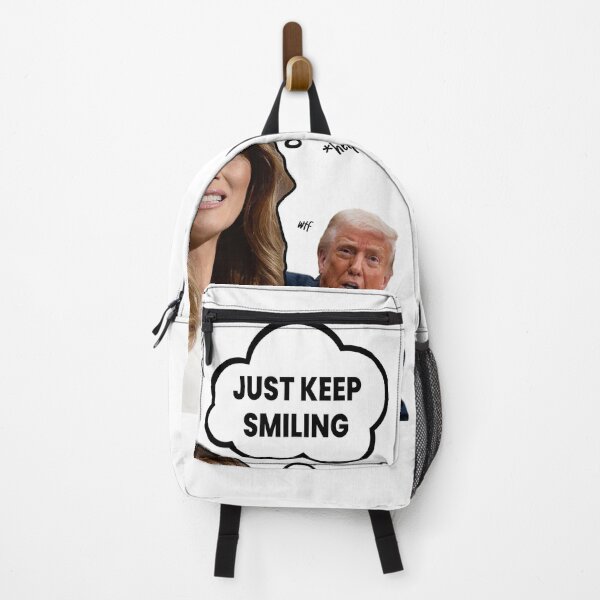 Item preview, Melania trump just keep smiling designed and sold by Zuzana Collins.