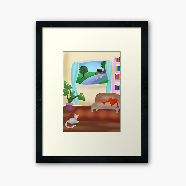 Item preview, cozy living room designed and sold by pippacore.