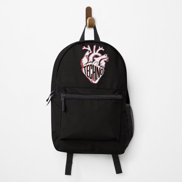 Item preview, "Techno Heart – Bold & Chaotic DJ Aesthetic" designed and sold by paulo silveira.