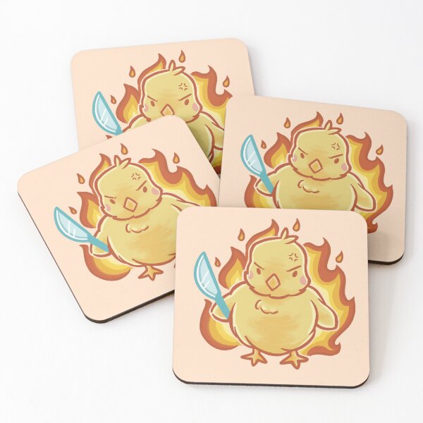 Item preview, angry chick with knife designed and sold by howdykt.