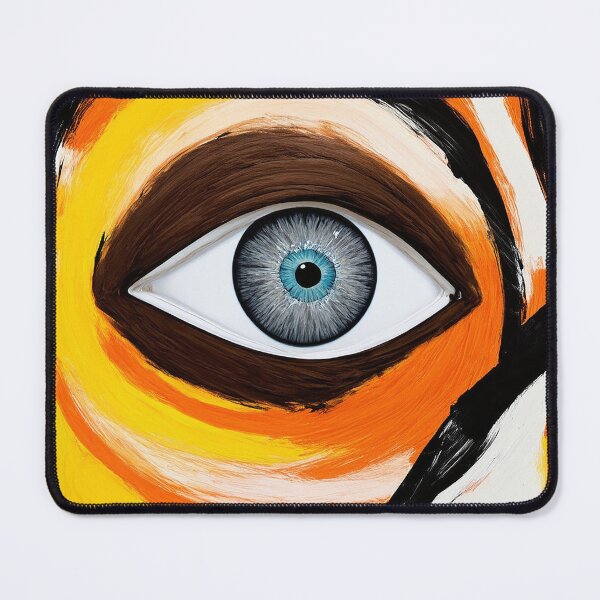 Item preview, an abstract painting of an eye designed and sold by SpaceArteSou.