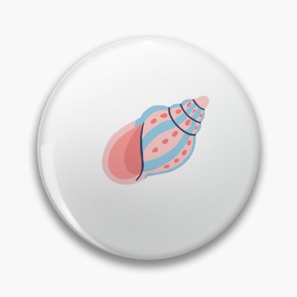 Item preview, Shades of pink and blue volute seashell designed and sold by Arigaetano.