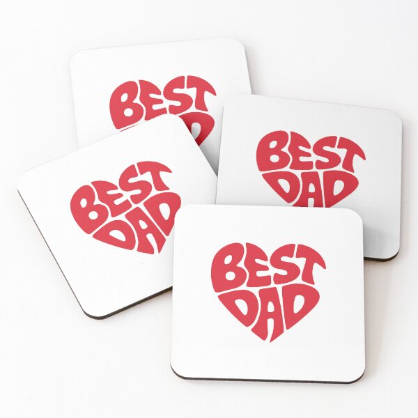 Item preview, Minimalistic Typographic Design Best Dad designed and sold by TipTop GFX.