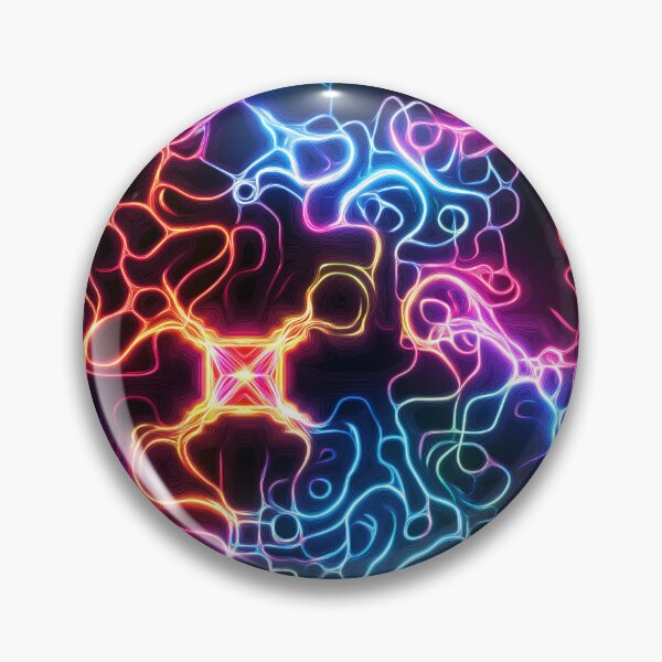 Item preview, Abstract Digital Neon Neuronal Synapse designed and sold by OneMillionSpot.