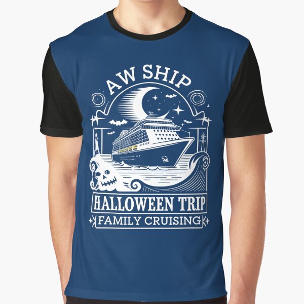 Item preview, Aw Ship! Family Halloween Cruise Fun designed and sold by TeeGrit.