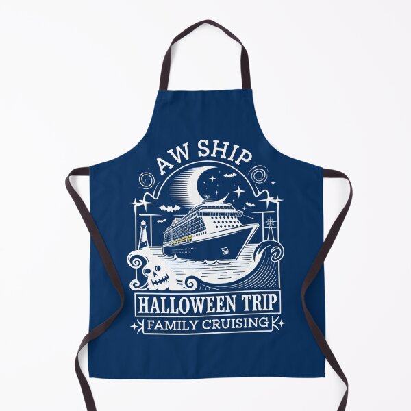 Item preview, Aw Ship! Family Halloween Cruise Fun designed and sold by TeeGrit.