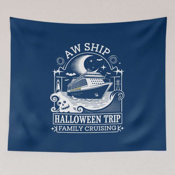 Item preview, Aw Ship! Family Halloween Cruise Fun designed and sold by TeeGrit.