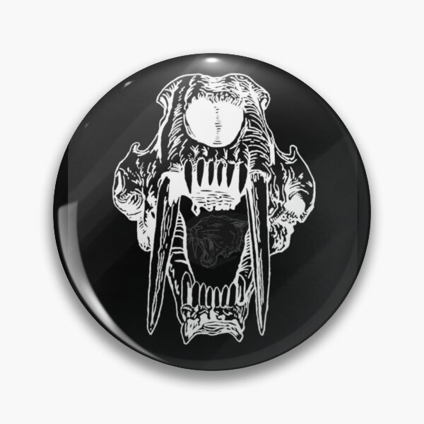 Item preview, Saber Tooth Tiger Skull Drawing designed and sold by Two-Pence-Art.