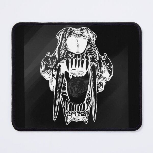 Item preview, Saber Tooth Tiger Skull Drawing designed and sold by Two-Pence-Art.