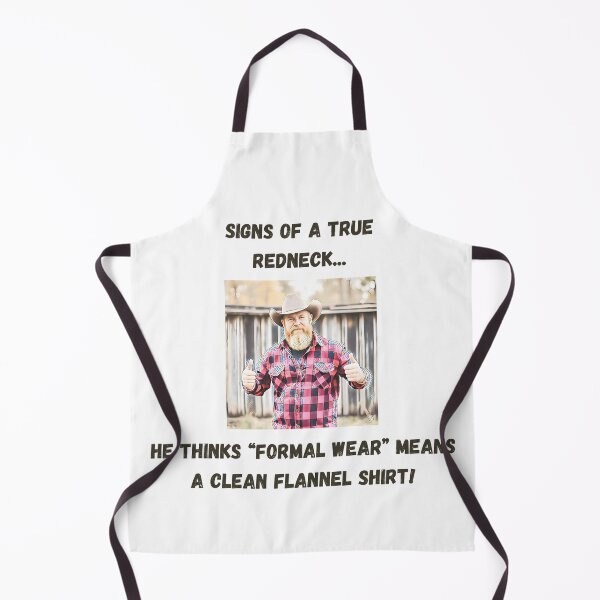 Item preview, Signs of a True Redneck: Formal Wear! Black Text designed and sold by LaughGraphics - Fun Graphics, Serious Laughs!.