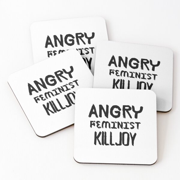 Item preview, Angry Feminist Killjoy designed and sold by OutrageLibrary.