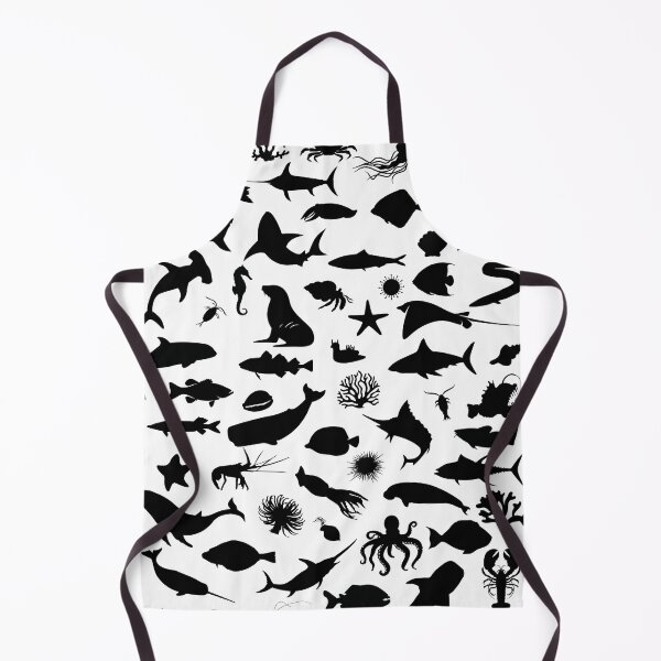 Item preview, Marine Life Silhouettes designed and sold by Marine Wonders.