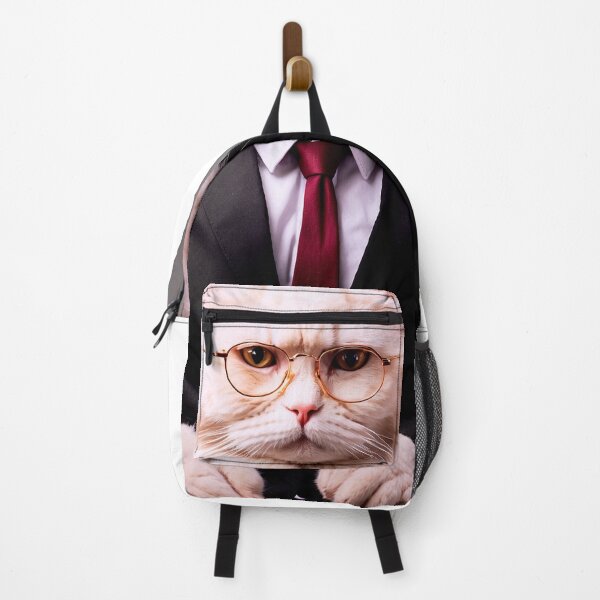 Item preview, Sophisticated Cat in a Business Suit designed and sold by Marimurmurprint.