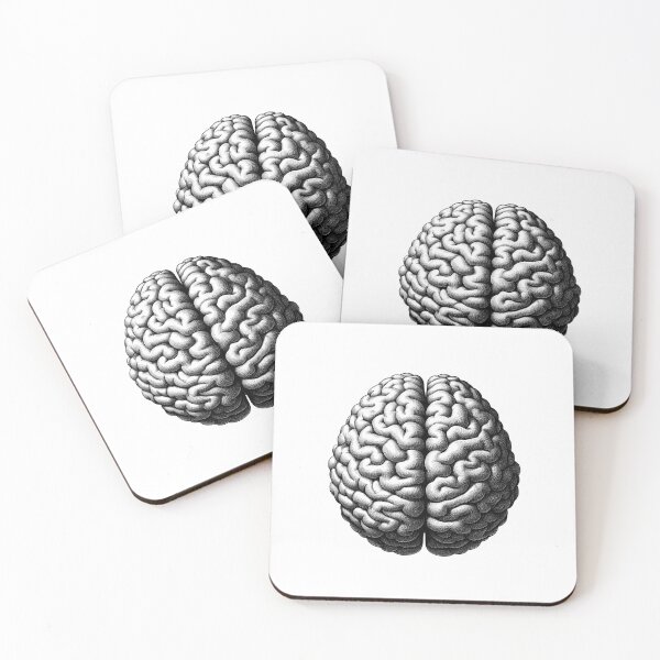 Item preview, Retro human brain  designed and sold by NTGUILTY.