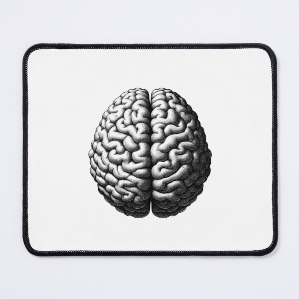 Item preview, Retro human brain  designed and sold by NTGUILTY.