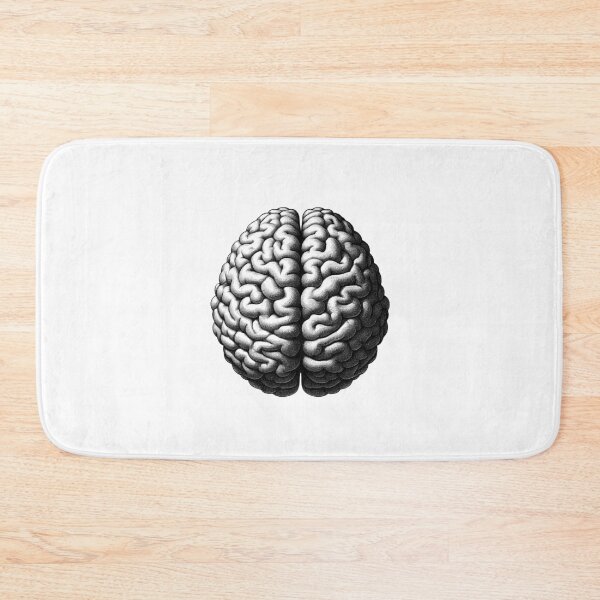 Item preview, Retro human brain  designed and sold by NTGUILTY.
