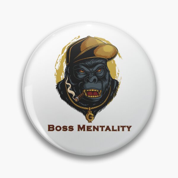 Item preview, Boss Mentality Gorilla – Urban Streetwear Vibe designed and sold by El Alkimizta Art Store.