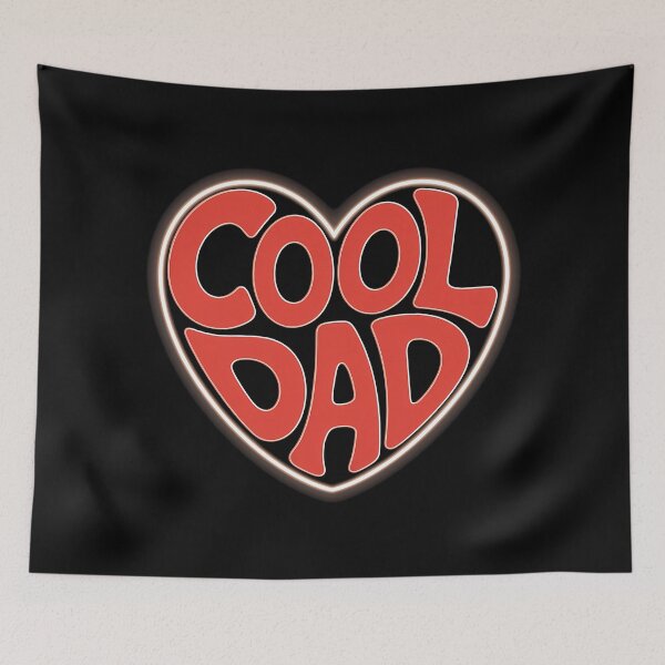 Item preview, Cool Dad Heart Graphic Design designed and sold by Philippa Shop.