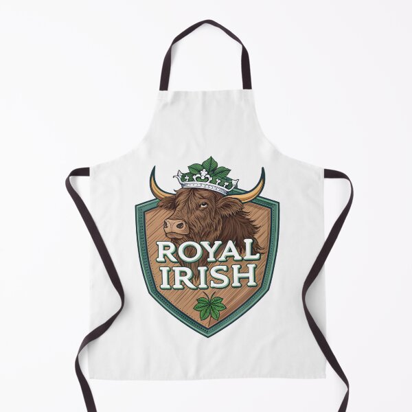 Item preview, Royal Irish Highland Cow Crown T-Shirt Funny St. Patrick's Day Gift designed and sold by AnnDesignStudio.