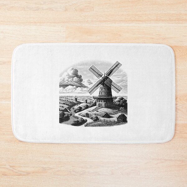 Item preview, Unique Mills Around the World designed and sold by NTGUILTY.