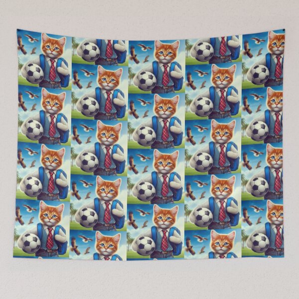 Item preview, cute student cat designed and sold by Dogandesighn.
