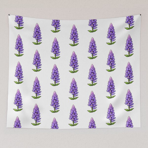 Item preview, Purple Lupine Flower – Vibrant Botanical Bloom designed and sold by Fikuall.
