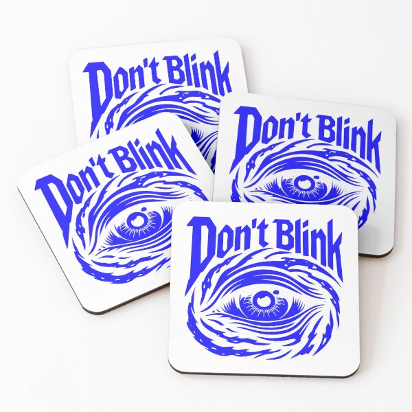 Item preview, Don't Blink Eye Blue designed and sold by GalacticLabs.