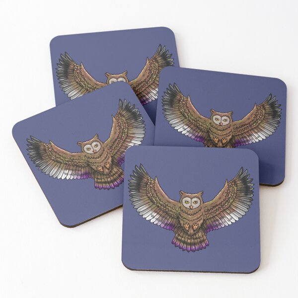 Item preview, Ace Owl designed and sold by Art by Veya.