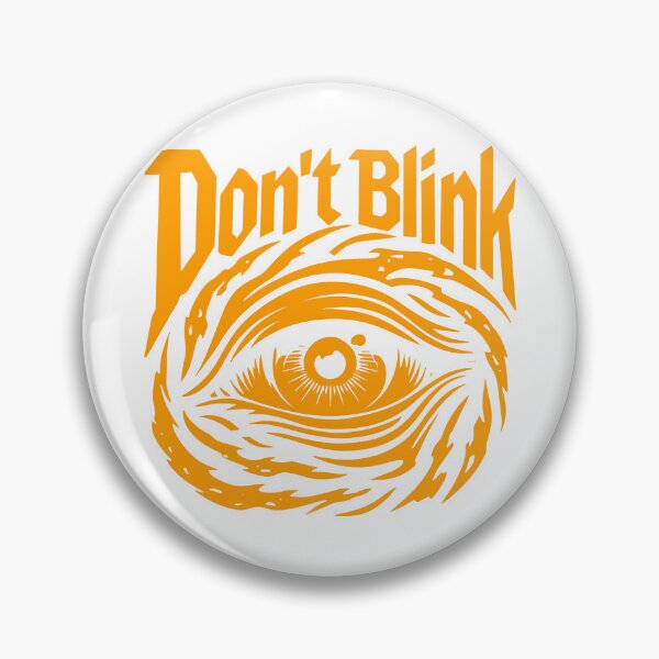 Item preview, Don't Blink Eye Orange designed and sold by GalacticLabs.