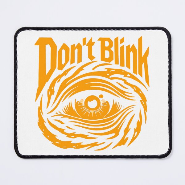 Item preview, Don't Blink Eye Orange designed and sold by GalacticLabs.