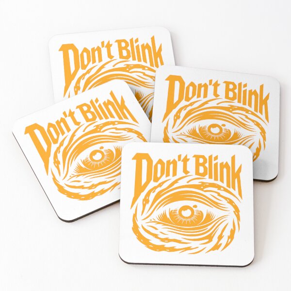 Item preview, Don't Blink Eye Orange designed and sold by GalacticLabs.