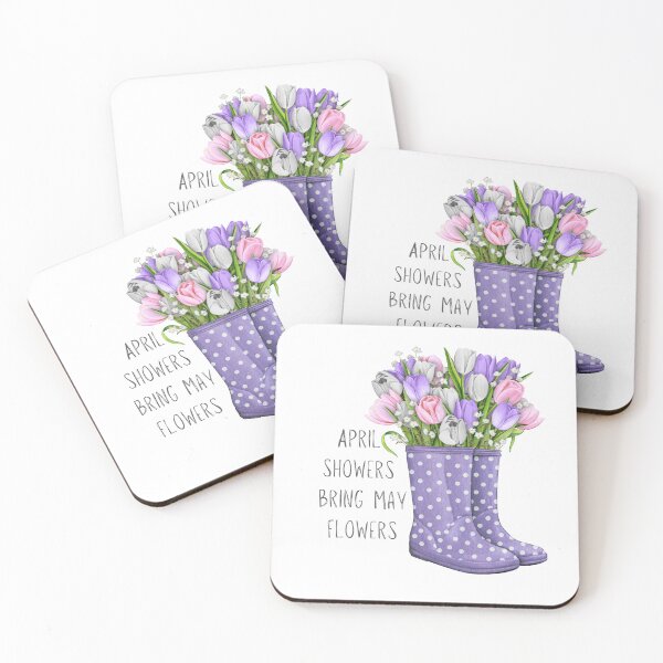 Item preview, April showers bring May flowers designed and sold by LittleMiddleMomma.