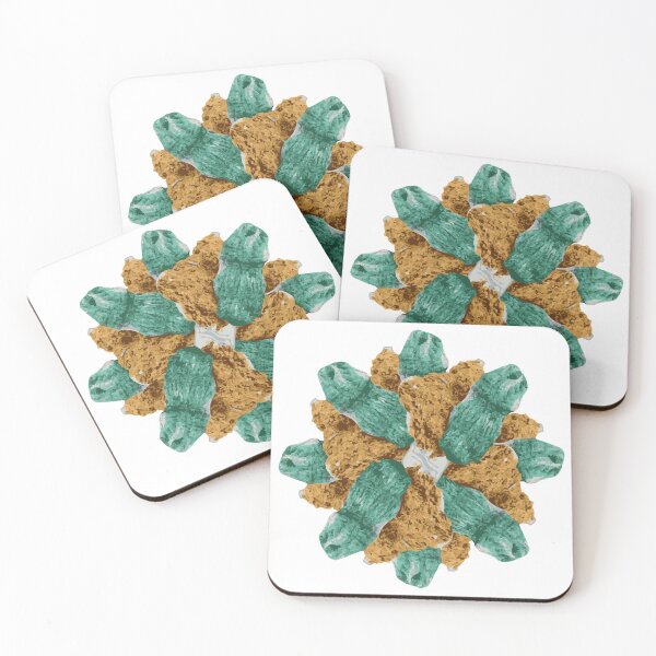 Item preview, Malachite Crystal Geology Art  designed and sold by ArtDesignTp.
