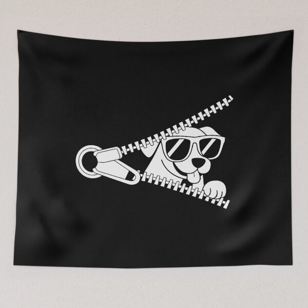 Item preview, Cool Dog Zipper Reveal Design designed and sold by Philippa Shop.
