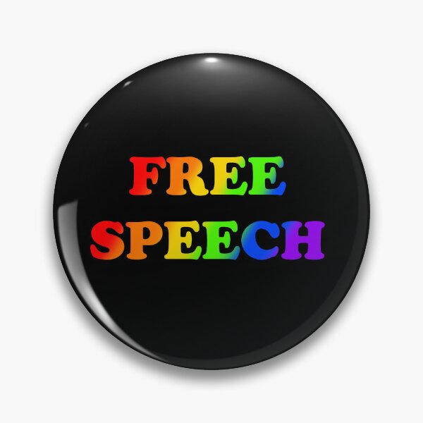 Item preview, Rainbow Free Speech designed and sold by SavannahSciArt.