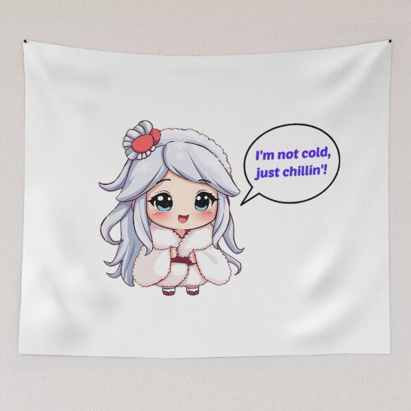 Item preview, I'm not cold, just chillin'! designed and sold by ChibiLOL.