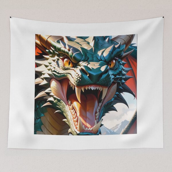 Item preview, Pissed Off Dragon designed and sold by SurvivalistInc.