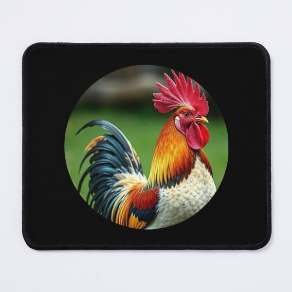 Item preview, colorful rooster designed and sold by Dogandesighn.