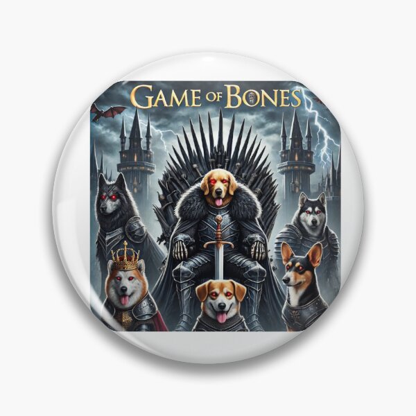 Item preview, Game of Bones – Canine Kingdom’s Throne Battle designed and sold by MTeesGA.