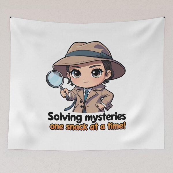 Item preview, Snack Detective! designed and sold by ChibiLOL.