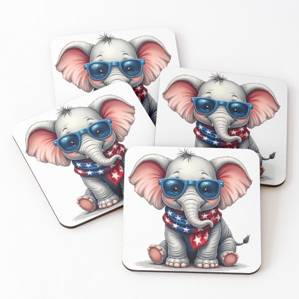 Item preview, Bamby Elephant designed and sold by CreativeGorillas.