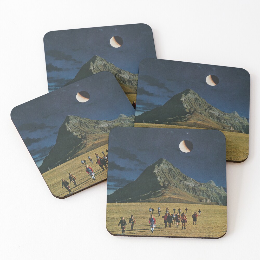 Item preview, Coasters (Set of 4) designed and sold by Retro-Collage.