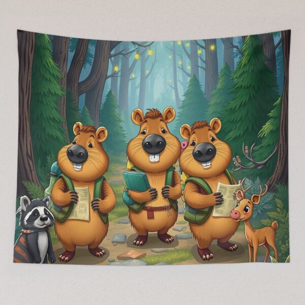 Item preview, Capybara Excursion designed and sold by Teixeira224.
