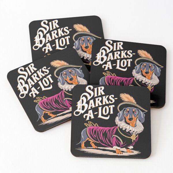 Item preview, Dachshund Funny Dog in Baroque Attire designed and sold by TrendWearLab.