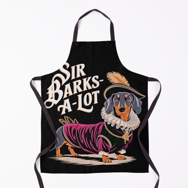 Item preview, Dachshund Funny Dog in Baroque Attire designed and sold by TrendWearLab.