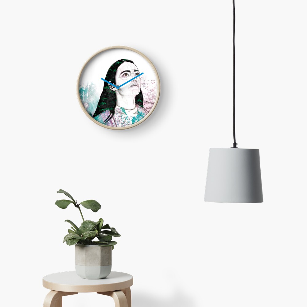 Item preview, Clock designed and sold by maitesanchezart.
