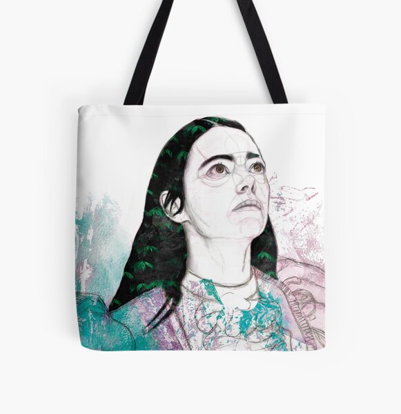 Illustration by Bella Baxter, Poor Creatures. Emma Stone All Over Print Tote Bag