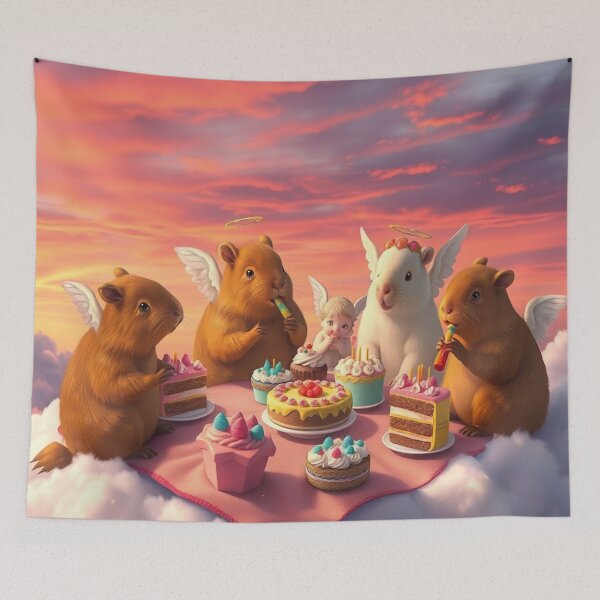 Item preview, Celestial Capybaras designed and sold by Teixeira224.