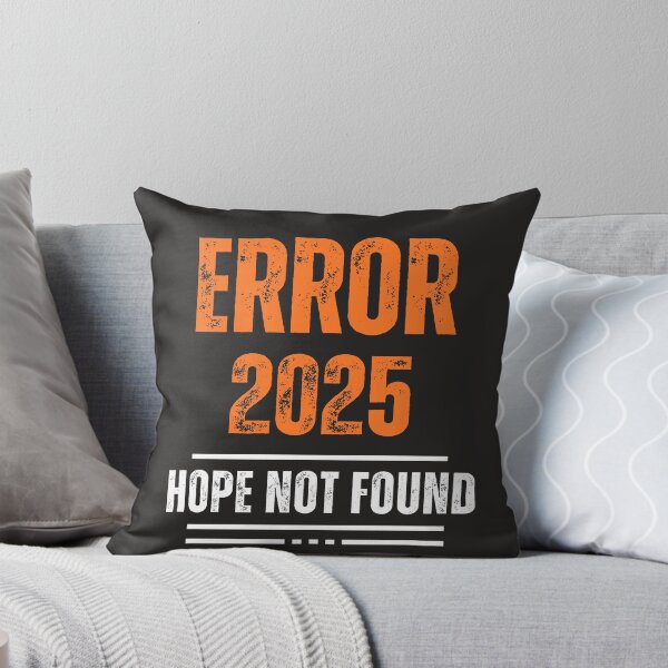 Artikelvorschau, „FEHLER 2025: Hoffnung nicht gefunden“ – Glitch Tech Geek Tee Lustig entworfen und verkauft von Merchdusa.